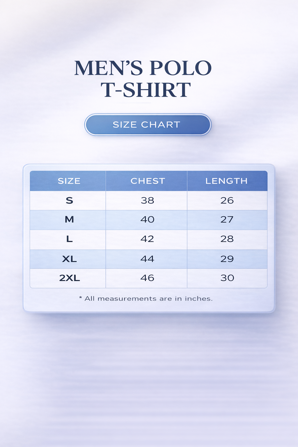 Premium Navy Blue Men’s Airtex Cotton Polo T-Shirt