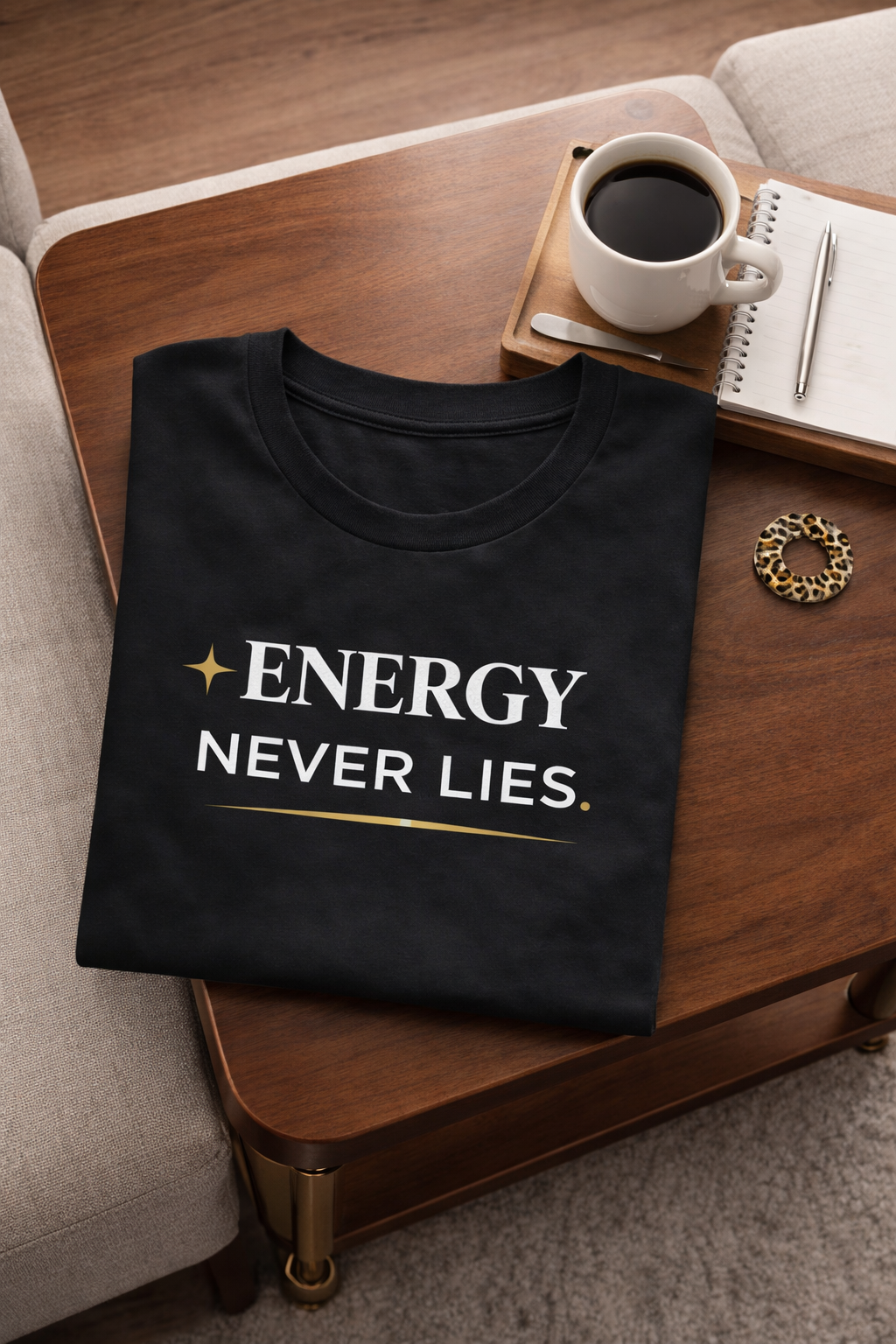 Energy Never Lies Graphic Women’s Classic T-Shirt