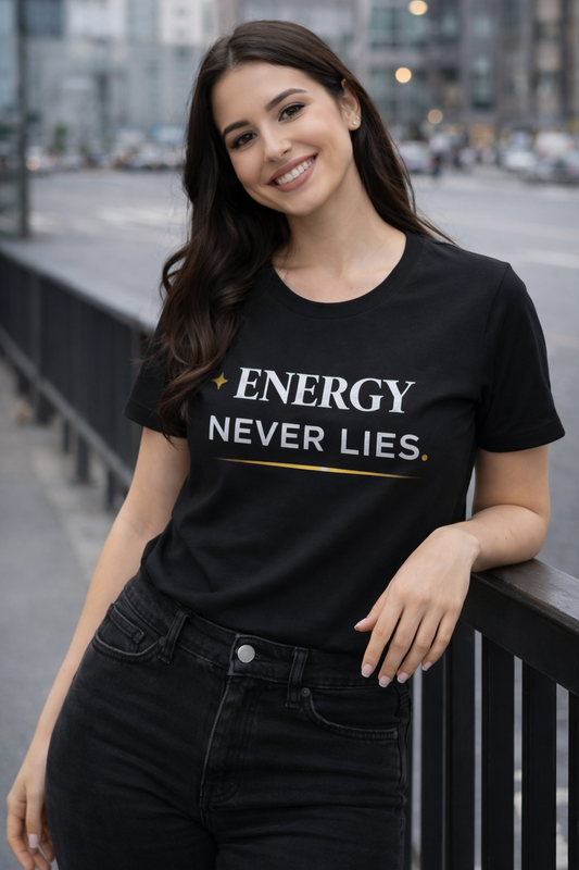Energy Never Lies Graphic Women’s Classic T-Shirt